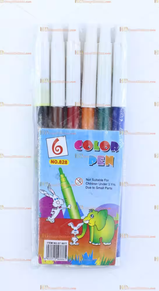 Toptan promosyon boya kalemi seti 6 lı