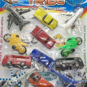 Toptan promosyon oyuncak 12 li araçlar komple set