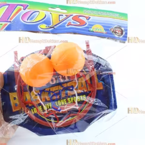 Toptan promosyon oyuncak basket potası mini boy iki top