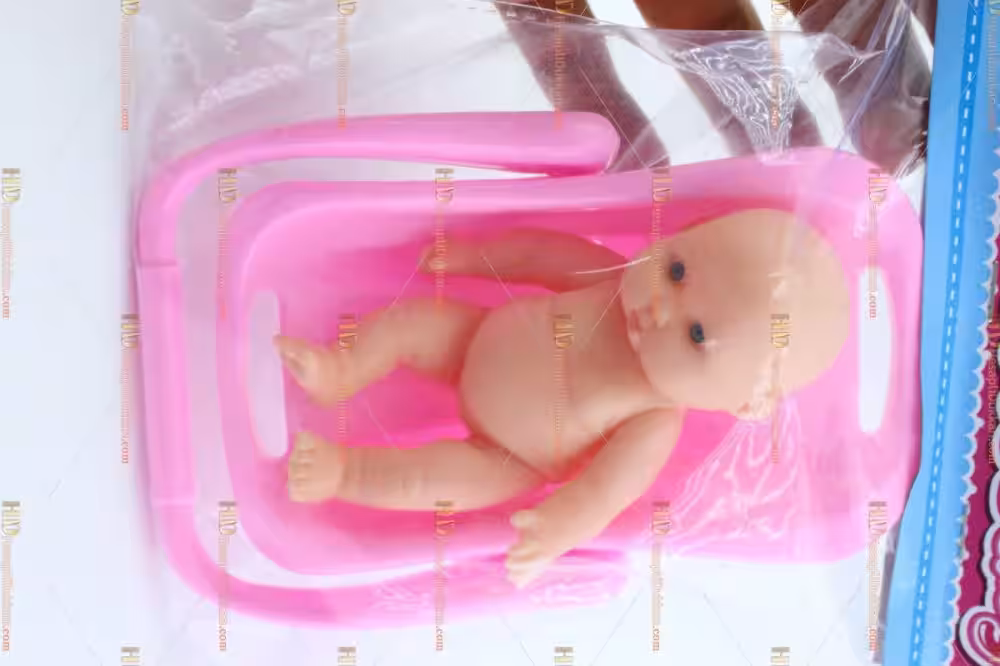 Toptan promosyon oyuncak bebek pusetli plastik küçük