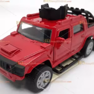 Toptan promosyon oyuncak hummer kamyonet metal çek bırak