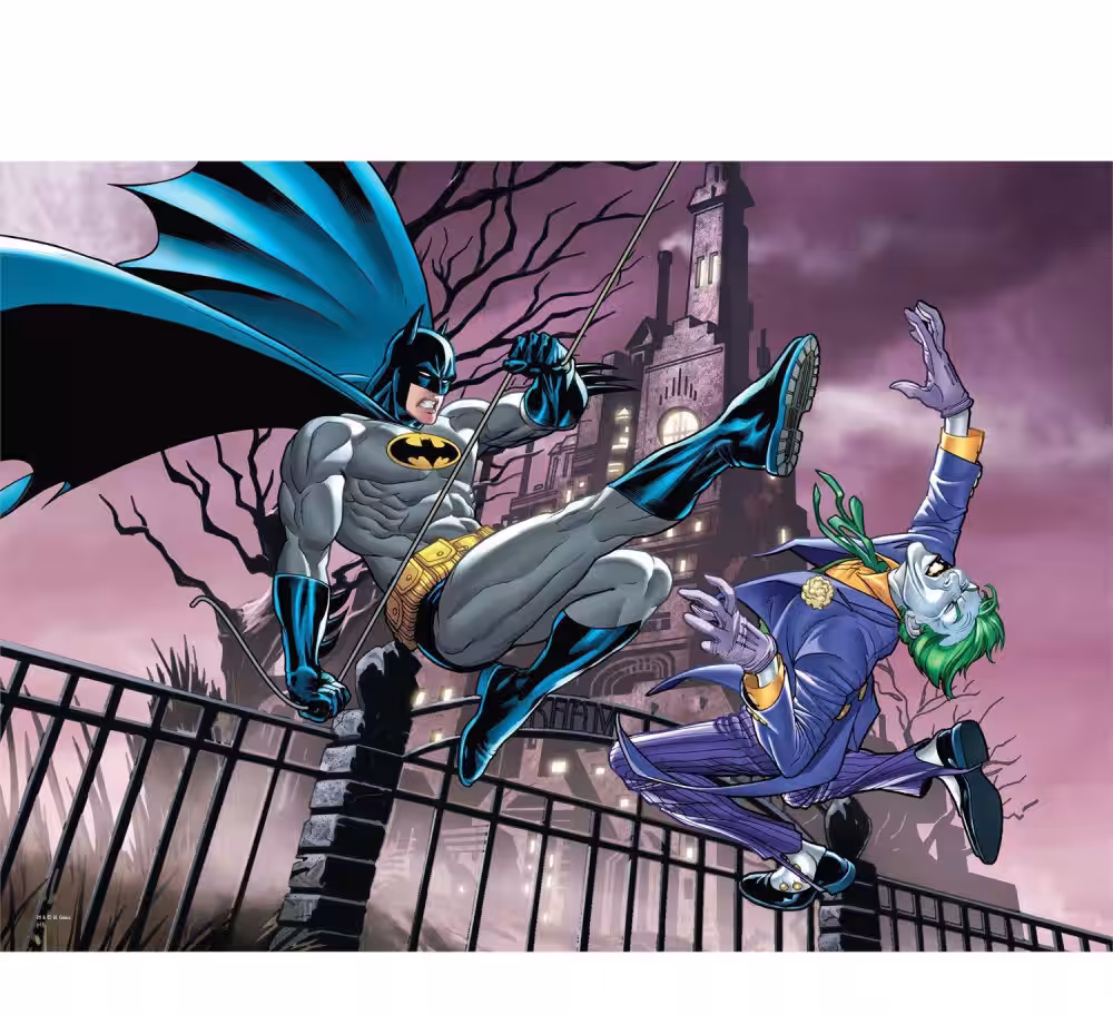 Toptan puzzle yapboz lisanslı 50 parça Batman