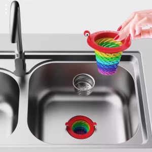 Toptan Renkli Pratik Lavabo Süzgeci