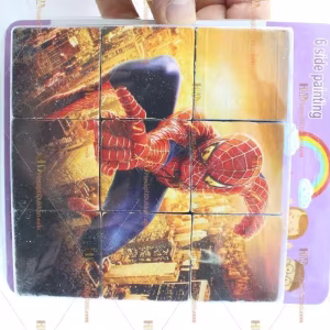 Toptan resimli ahşap puzzle blok 6 in 1 TOY6947
