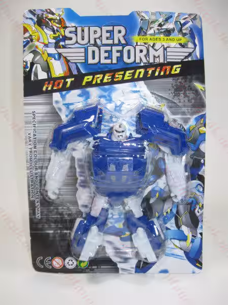 Toptan robot olan araba kartela