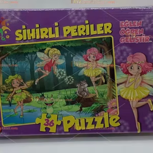 Toptan sihirli periler puzzle 70 parça