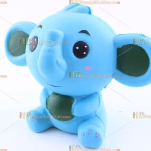 Toptan squishy mavi fil