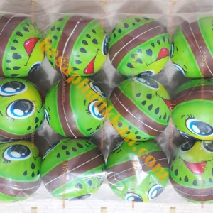 Toptan squishy sukuşi top yeşil dinozor