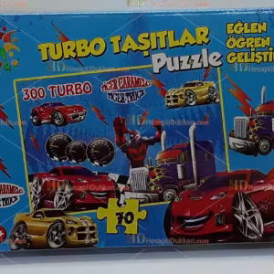 Toptan taşıtlar puzzle 70 parça