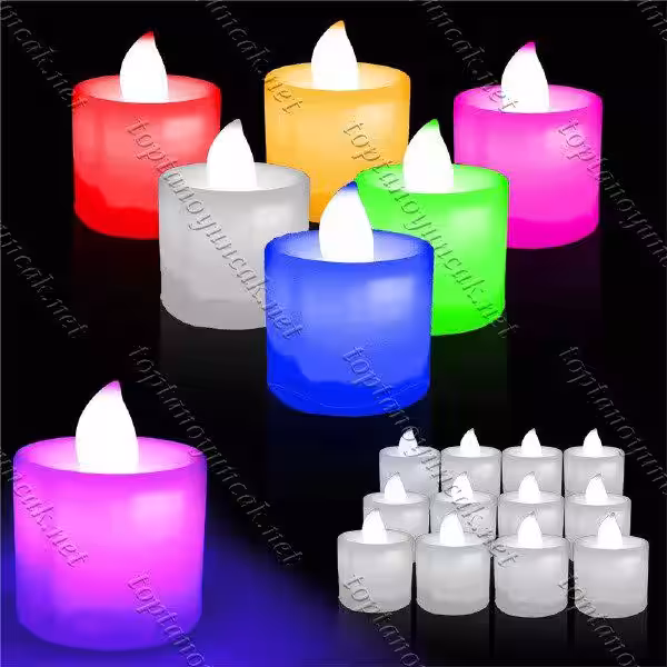 Toptan Tea Light Pilli Mum