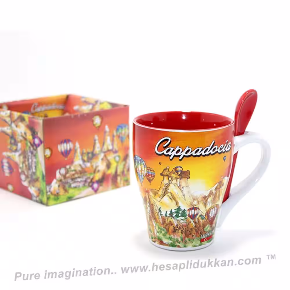 Toptan Tekli Kapadokya Yöresel Kupa Bardak SM44661