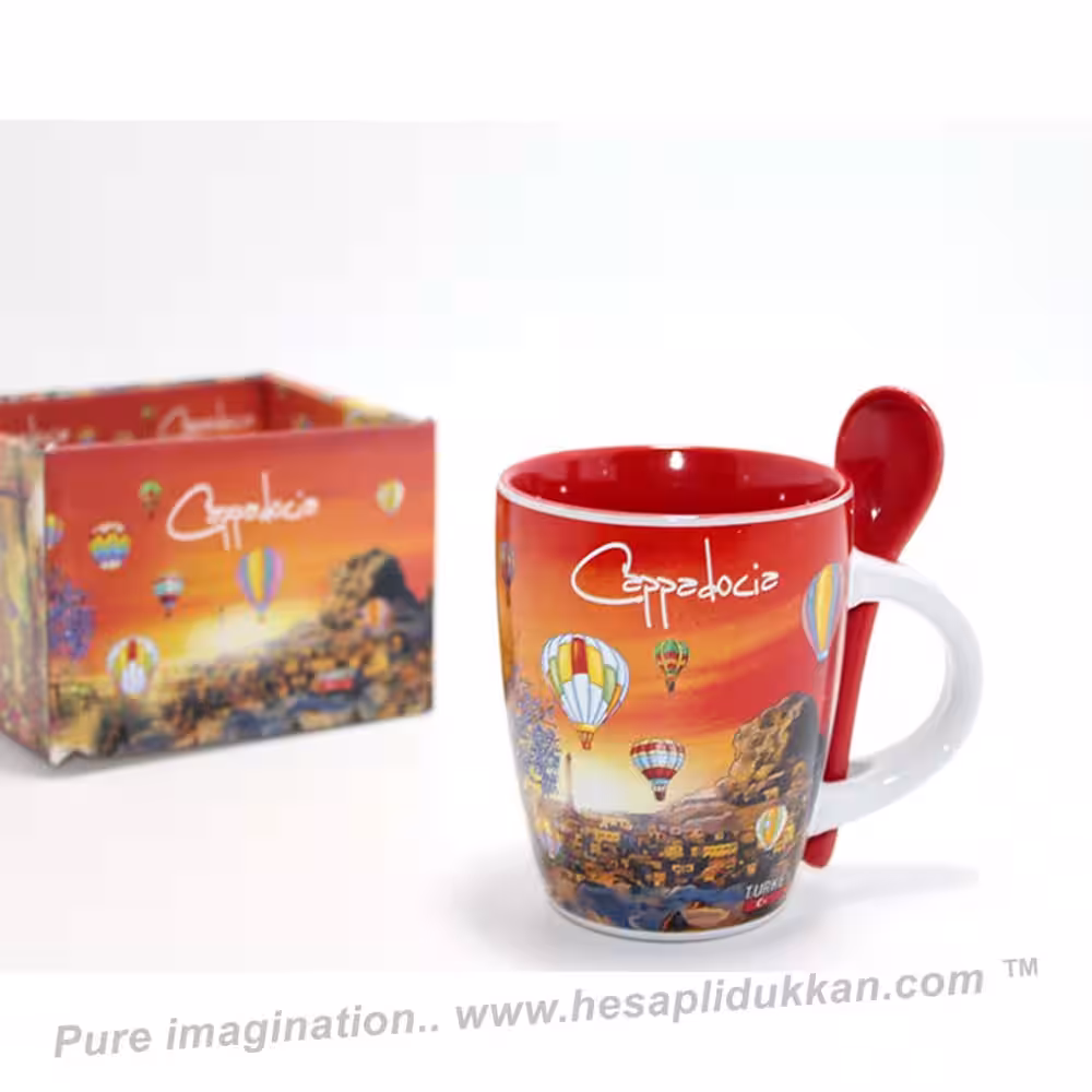 Toptan Tekli Kapadokya Yöresel Kupa Bardak SM44663