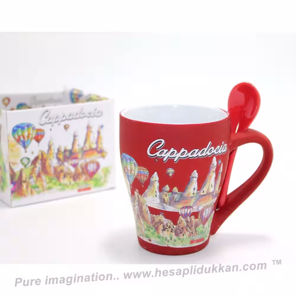 Toptan Tekli Kapadokya Yöresel Kupa Bardak SM44665