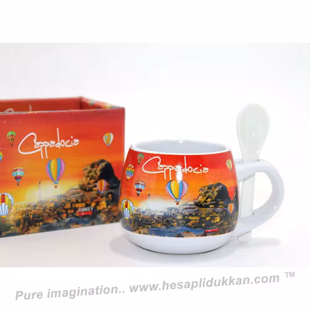 Toptan Tekli Kapadokya Yöresel Kupa Bardak SM44669