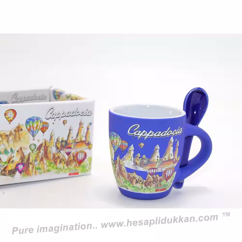 Toptan Tekli Kapadokya Yöresel Kupa Bardak SM44671