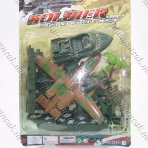 Toptan uçaklı asker seti