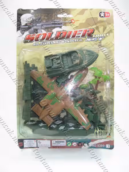 Toptan uçaklı asker seti
