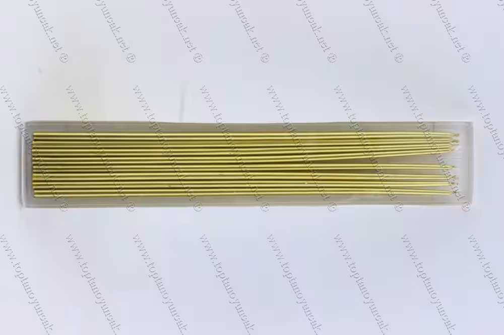 Toptan ucuz parti mumu doğum günü 35 cm altın sarısı