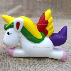 Toptan unicorn Squishy Boynuzlu at