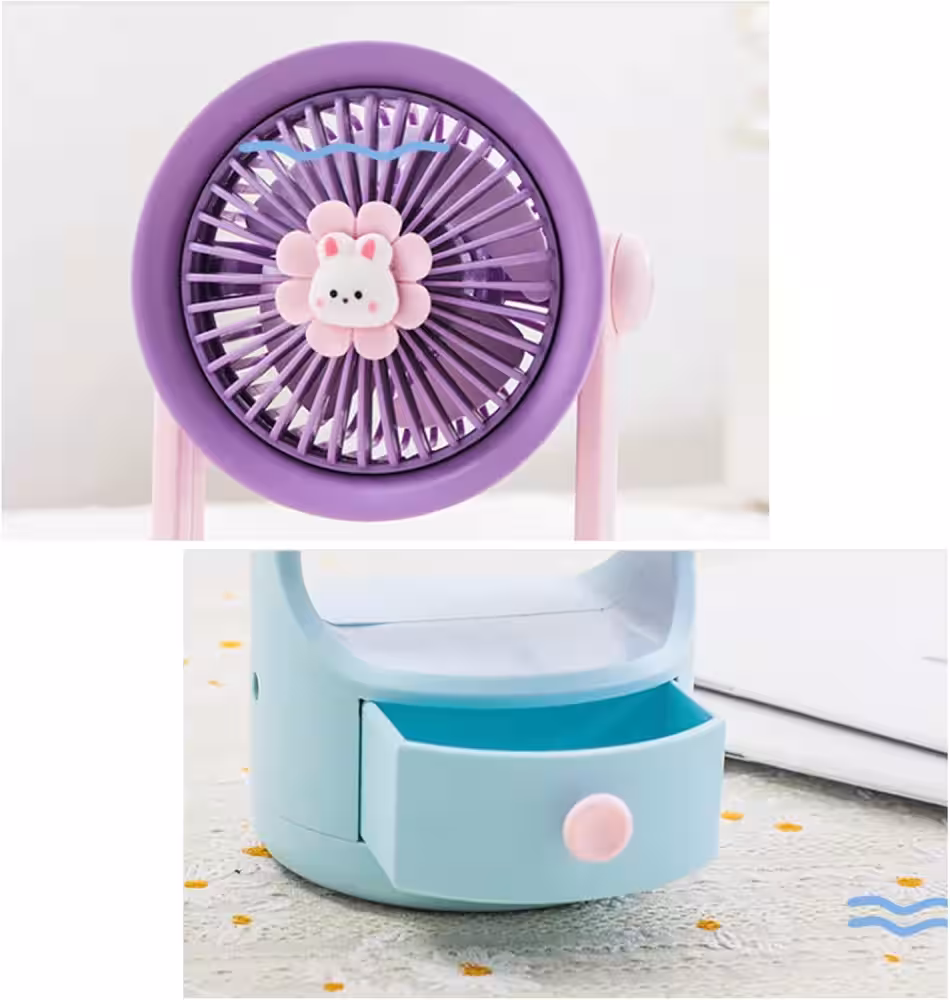 Toptan USB Şarjlı Mini Fan