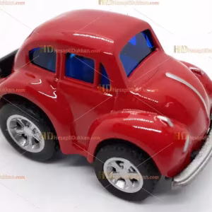 Toptan vosvos oyuncak araba mini kırmızı çek bırak metal