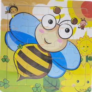 Toptan yapboz puzzle ahşap oyuncak arı