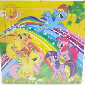 Toptan yapboz puzzle ahşap oyuncak pony