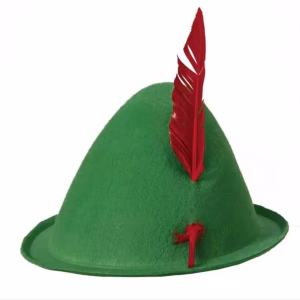 Toptan Yeşil Peter Pan Şapkası