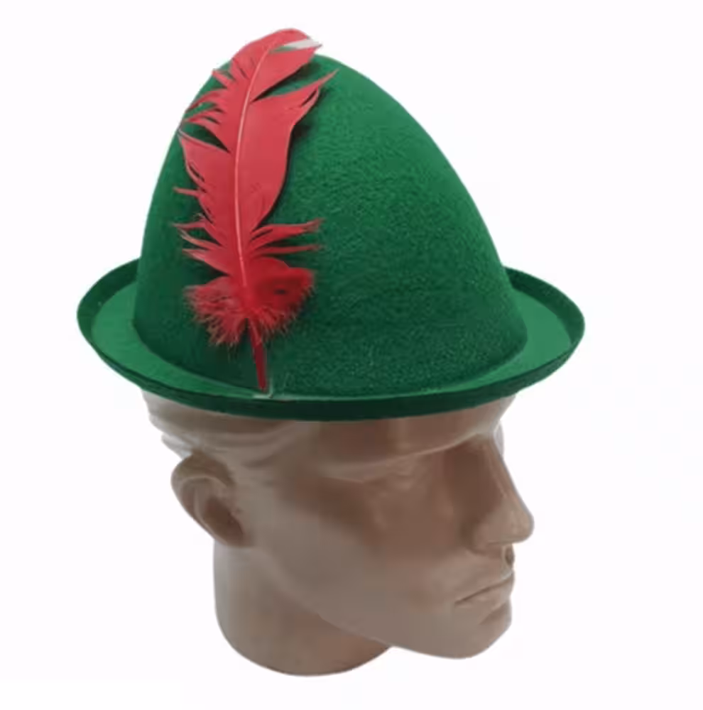 Toptan Yeşil Peter Pan Şapkası