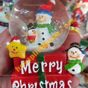 Toptan Yılbaşı Kar Küresi Fiyatları En Ucuz Kare Taban Noel Baba