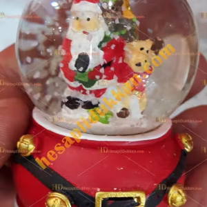 Toptan Yılbaşı Kar Küresi Fiyatları En Ucuz Kemerli Kardan Adam Noel Baba