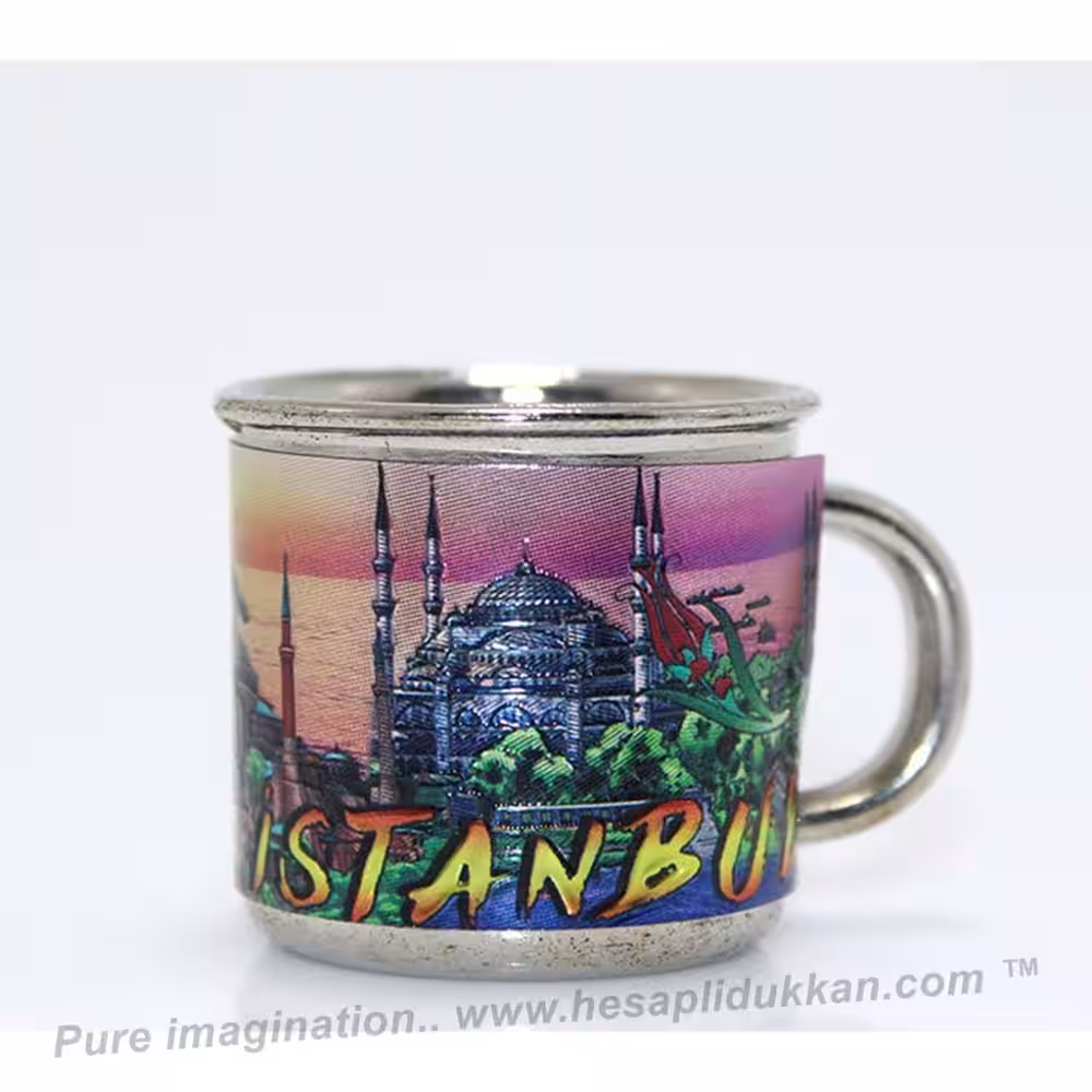 Toptan Yöresel Metal Shot Bardaklı Magnet SM44681