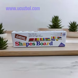 Üçlü Ahşap Yapboz