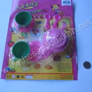 Üçlü çay seti P079