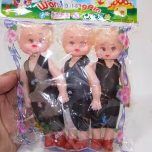 Üçlü poşet bebek