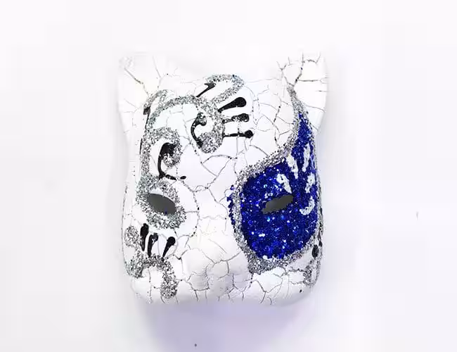 Venedik Kedi Seramik Magnet