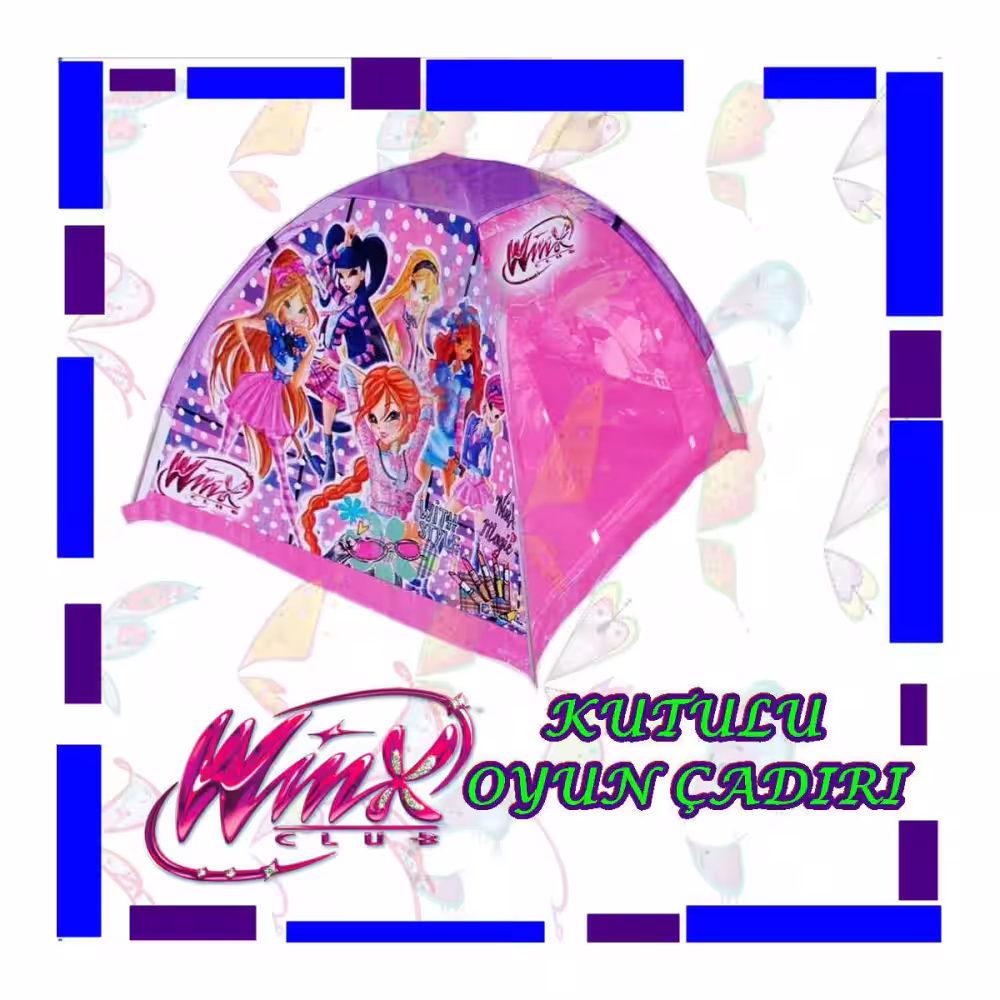 Winx Club kutulu oyun çadırı toptan