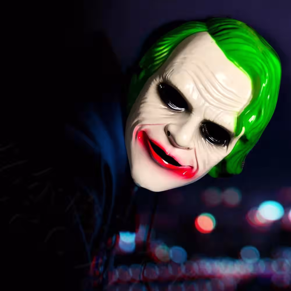 Yeşil Joker Maskesi Toptan