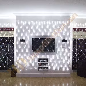 Yılbaşı ağ ışık led 2 x 2 beyaz