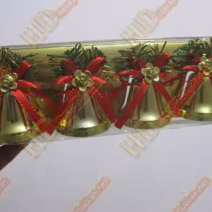 Yılbaşı ağacınıza yakışır çanlar dörtlü paket R241