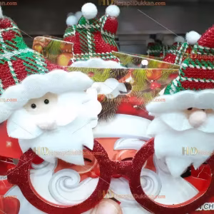 Yılbaşı gözlüğü noel baba sakallı