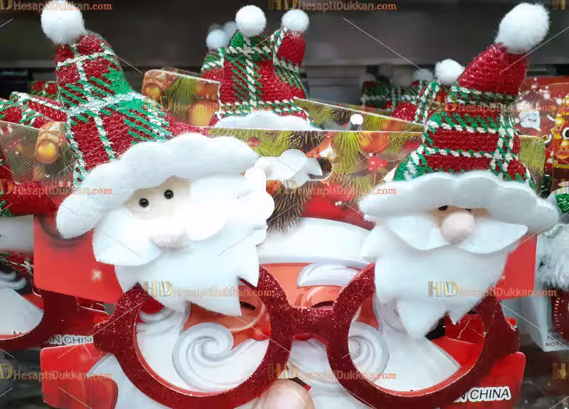 Yılbaşı gözlüğü noel baba sakallı