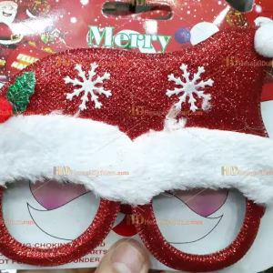 Yılbaşı gözlüğü noel şapka figür