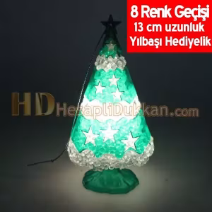 Yılbaşı hediyelik eşya renk değiştiren yılbaşı ağacı