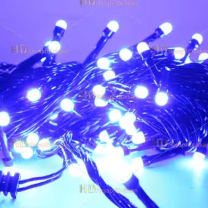 Yılbaşı ışıkları küçük mavi 80 led eklemeli fonksiyonel