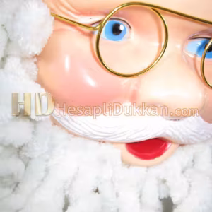 Yılbaşı kapı süsü noel baba figürlü