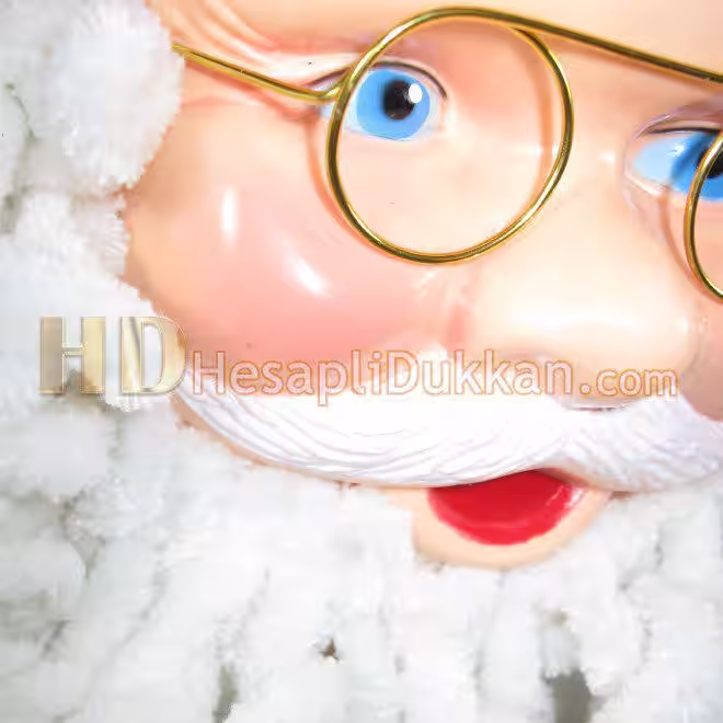 Yılbaşı kapı süsü noel baba figürlü