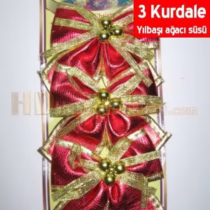 Yılbaşı kurdale üçlü