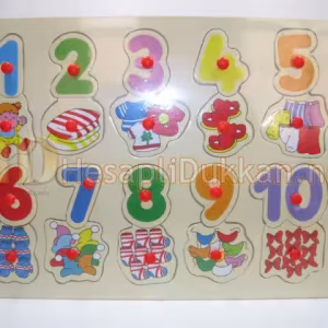 Yirmi parcalı eğitici oyuncak puzzle R837