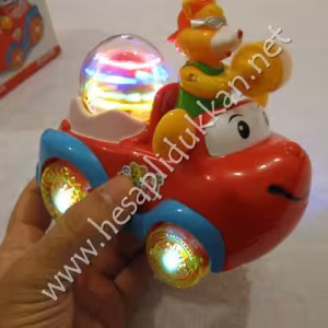 Zilli ışıklı pilli eğlence arabası ışıklı oyuncaklar P897